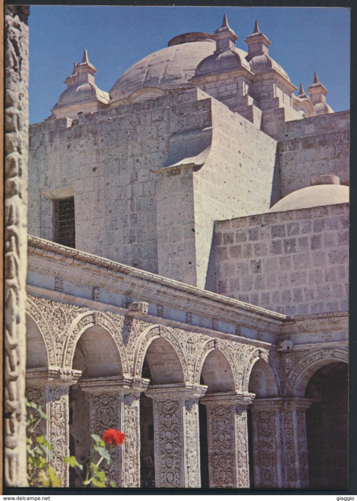 °°° 3731 - PERU - AREQUIPA - CLAUSTROS Y CUPULA DE LA COMPANIA °°° - Perù