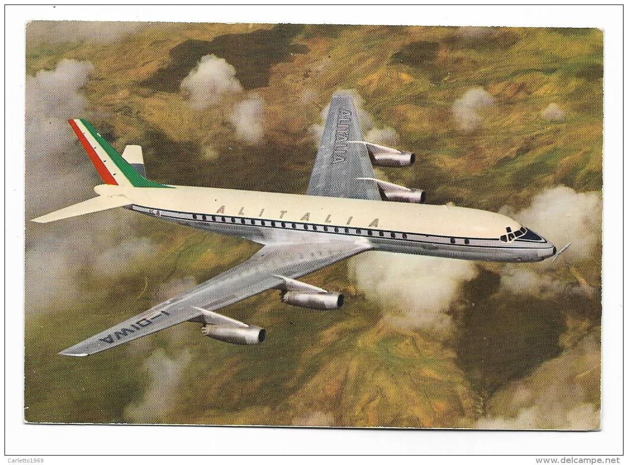 ALITALIA DOUGLAS SUPER DC 8 JET - 1946-....: Era Moderna