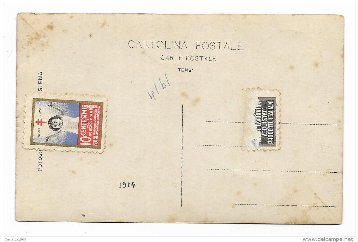 DONNA CON FIGLIA - CARTA TENSI ANNI 30/40 NV FP - Autres & Non Classés