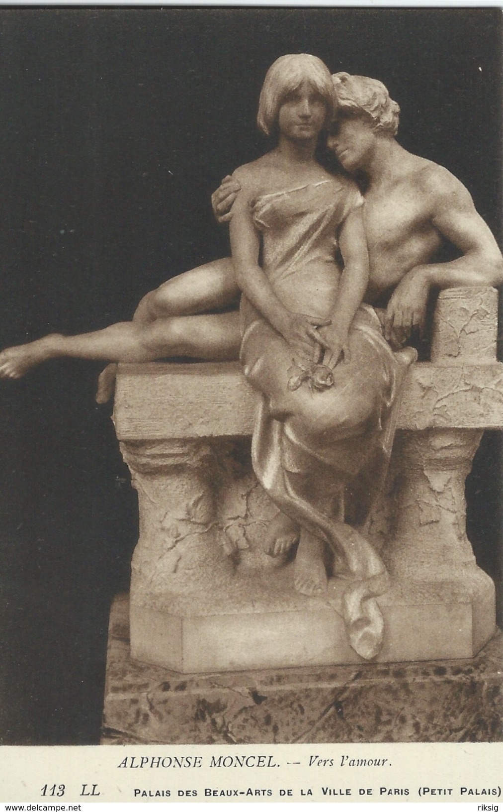 Petit Palais - Alphonse Moncel. Vers L`amour    S-3308 - Museum