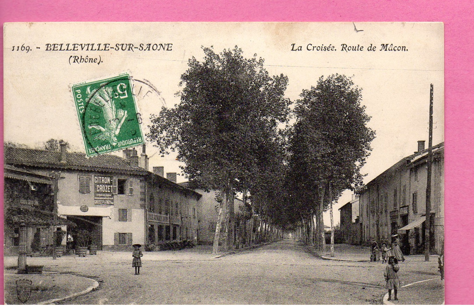 Belleville-sur-Saône  -  La  Croisée. Route De Mâcon - Belleville Sur Saone