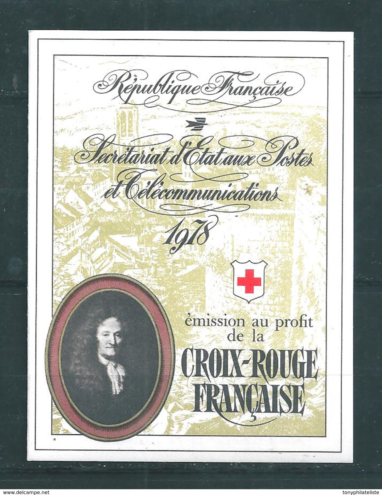 France Carnet Croix Rouge De 1978  Neuf  Parfait - Croix Rouge