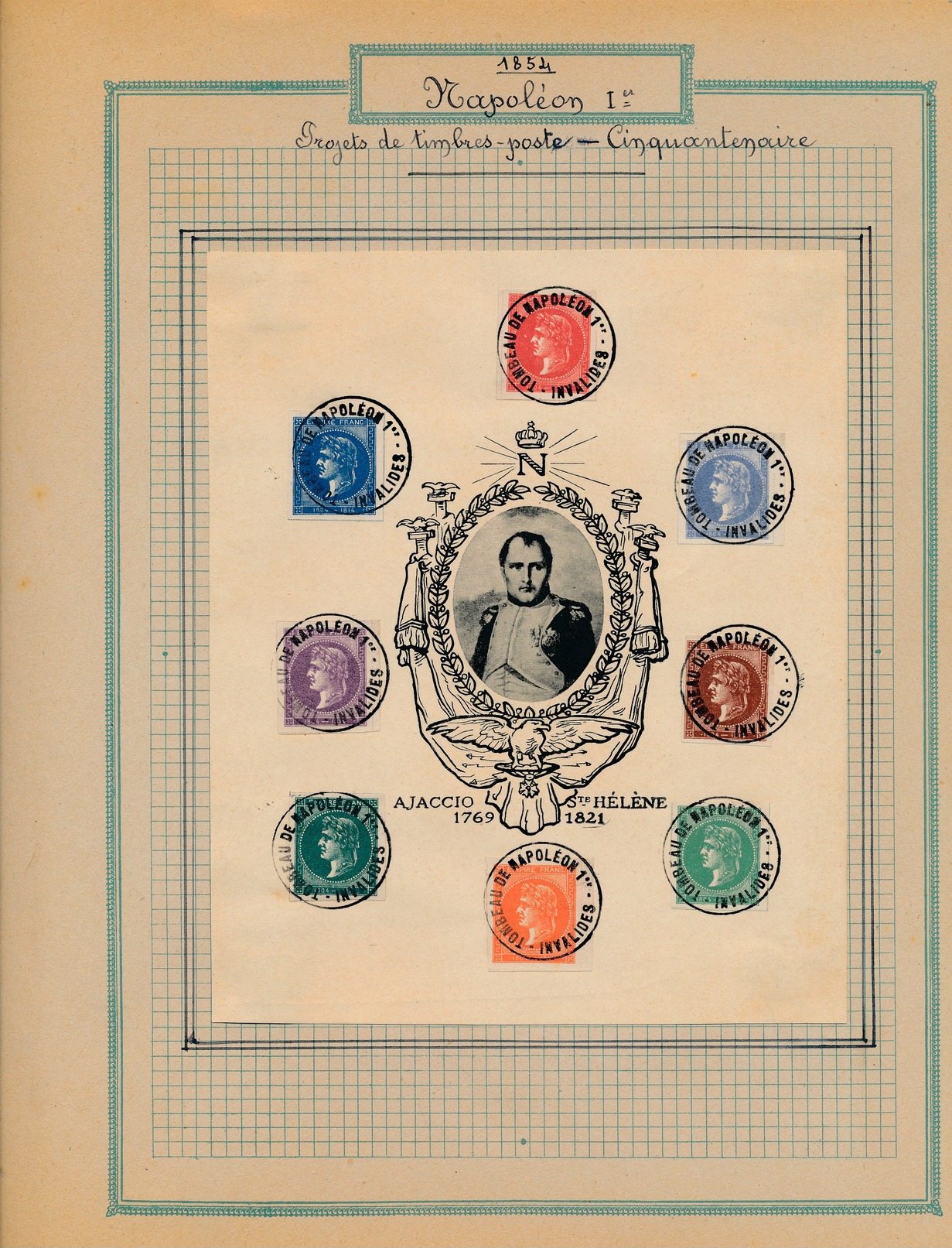 Album Philatélie Timbres Et Vignettes, Diverses Enveloppes, Programmes Et Cartes Oblitérées - Collections