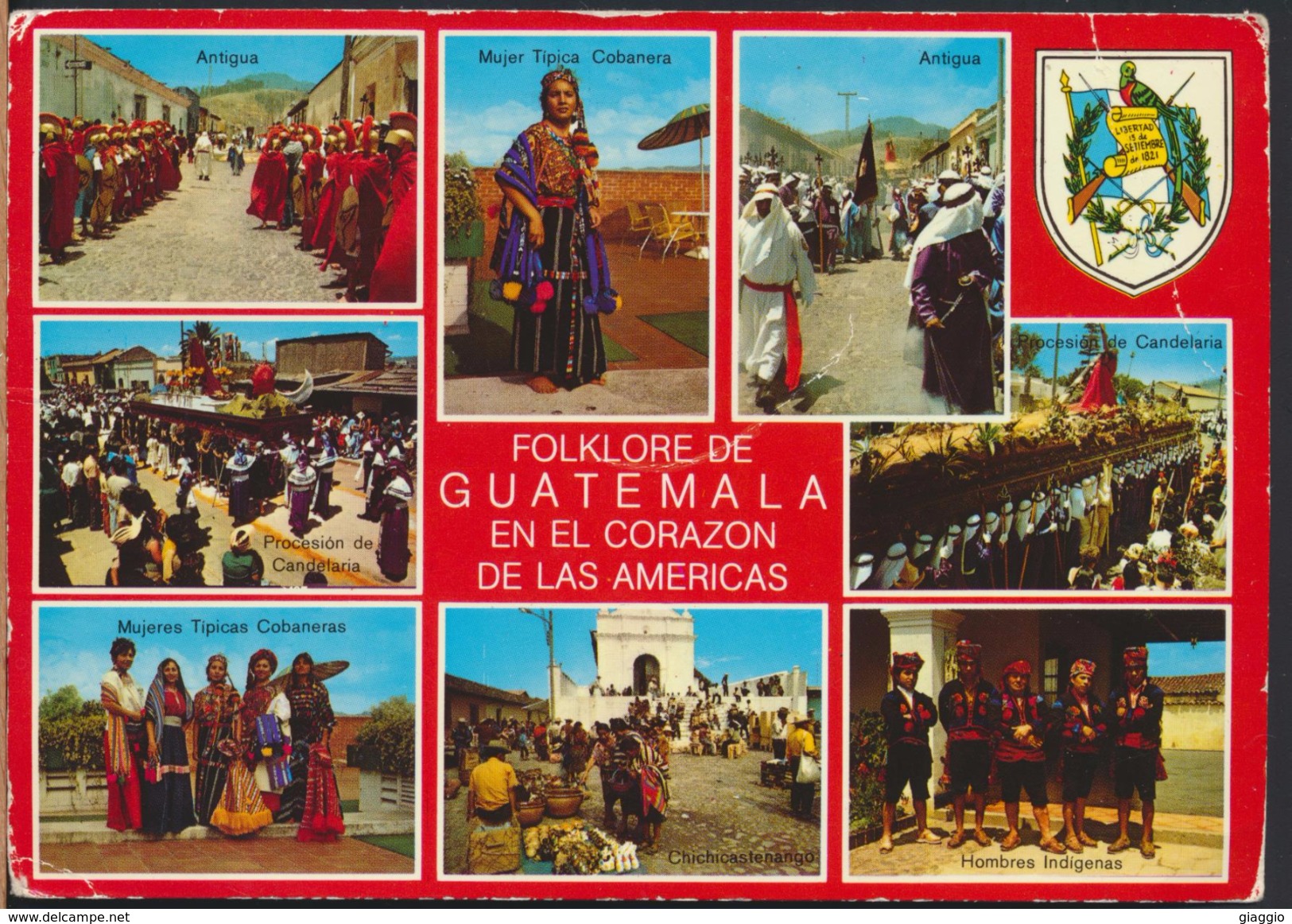 °°° 3759A - GUATEMALA - FOLKLORE - With Stamps °°° - Guatemala