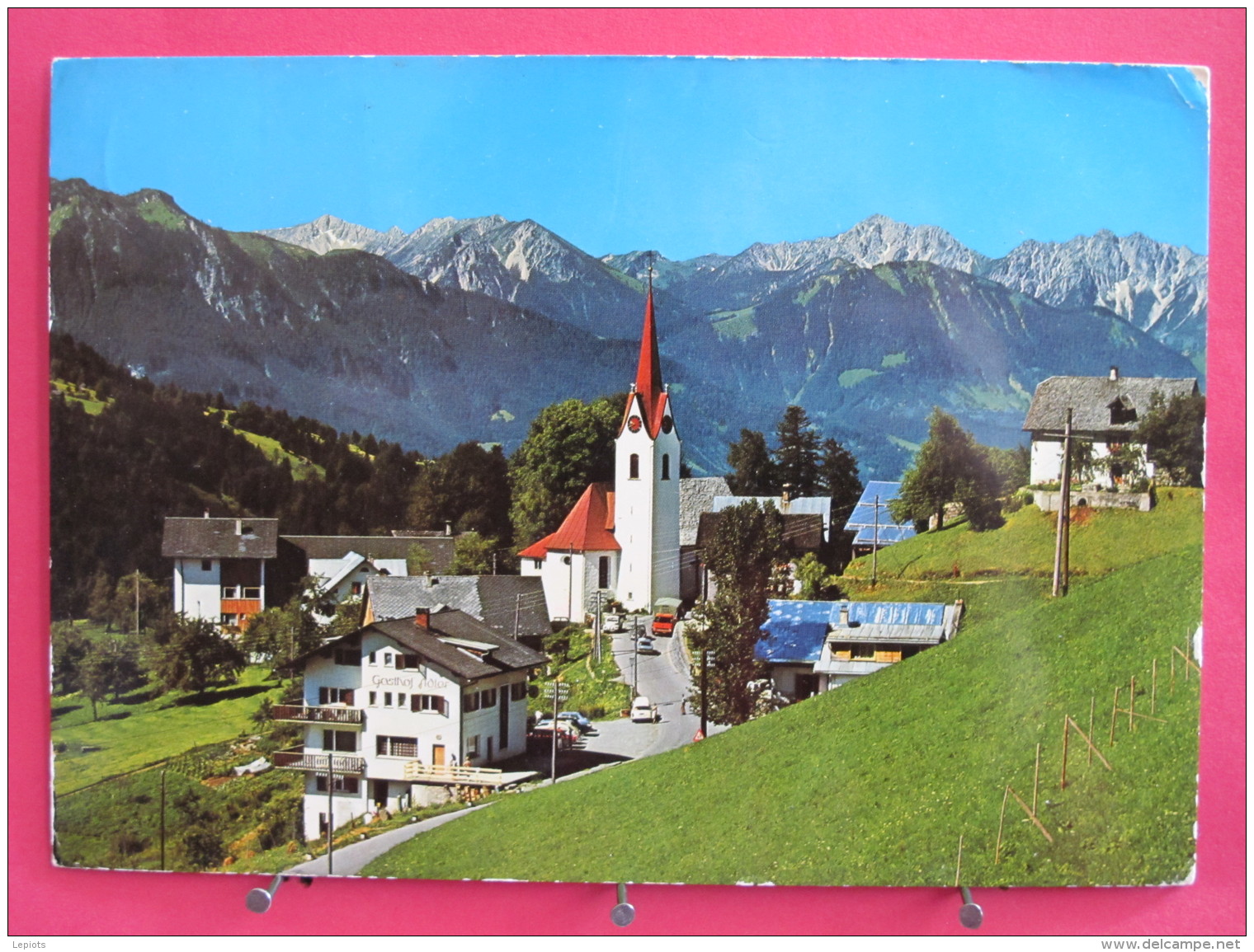 Autriche - Blons Im Grosswalsertal Gegen Den Rätikon - Joli Timbre 1973 - Scans Recto-verso - Bludenz