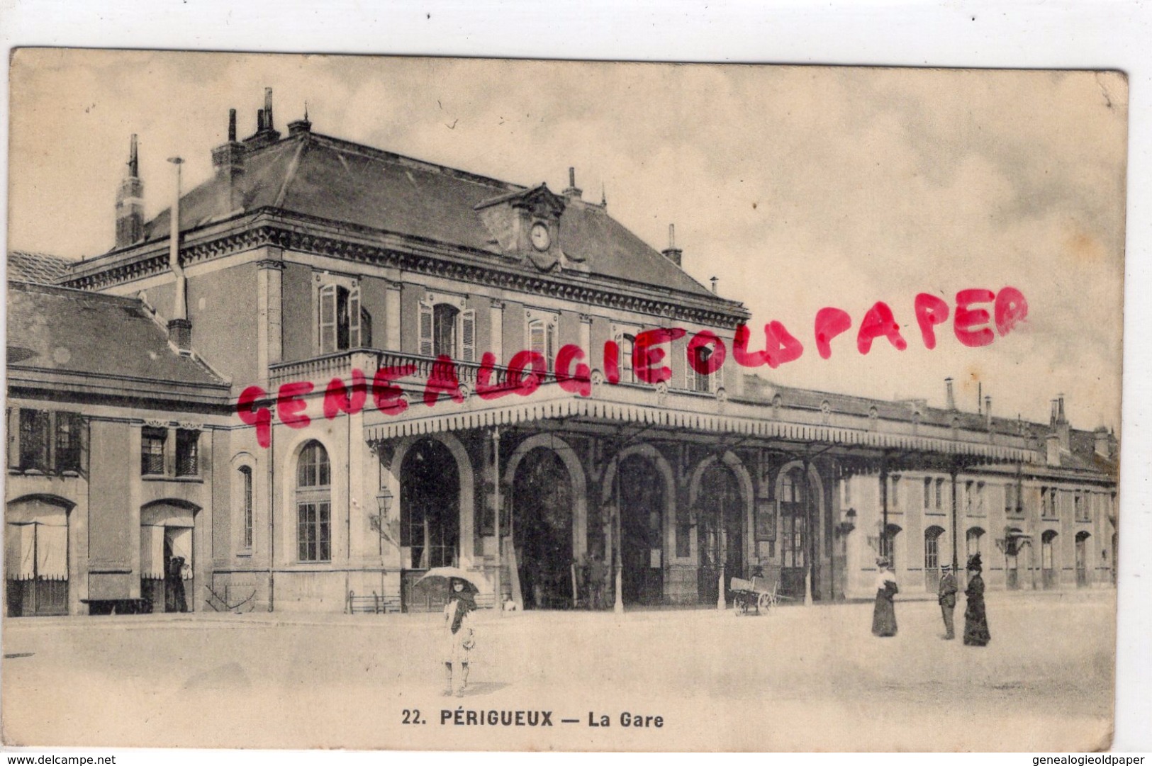 24 - PERIGUEUX - LA GARE   1913 - Périgueux