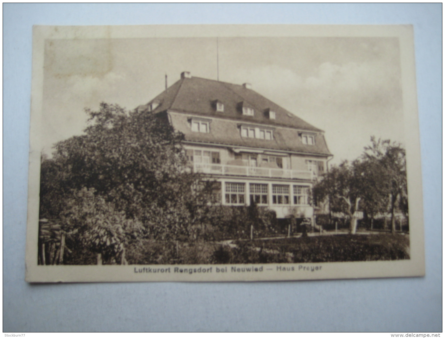 Rengsdorf Bei Neuwied , Schöne Karte 1926 - Neuwied