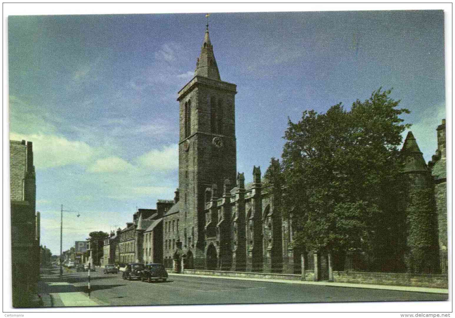 The Old Tower And Chapel St. Salvator's - St. Andrews - Fife - Fife