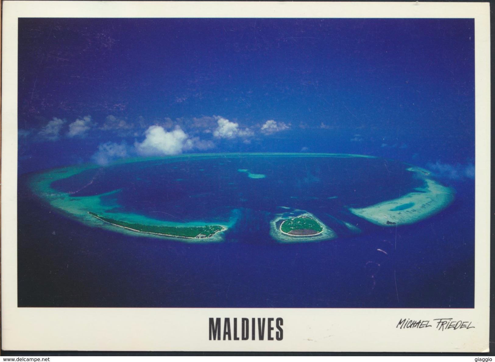 °°° 3774 - MALDIVES - KURAMATHI RASDU ATOLL - With Stamps °°° - Maldive