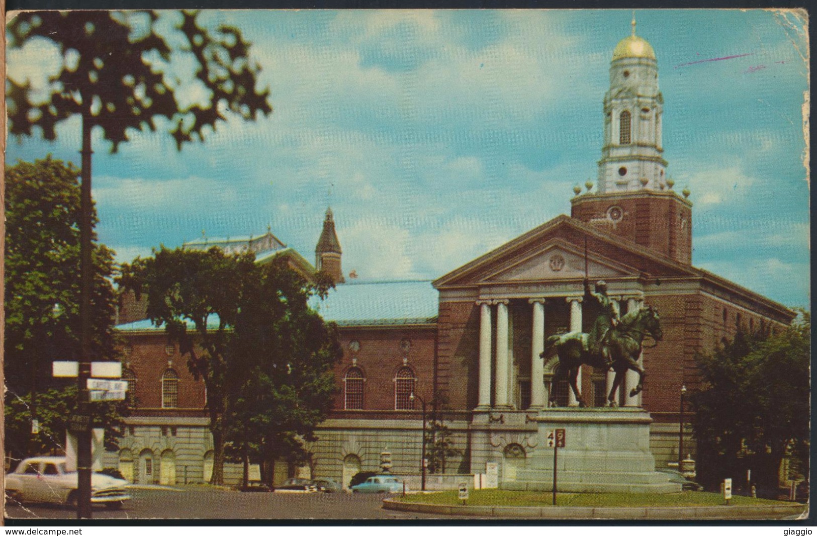 °°° 3781 - USA - CT - HARTFORD - BUSHNELL MEMORIAL - 1972 With Stamps °°° - Hartford