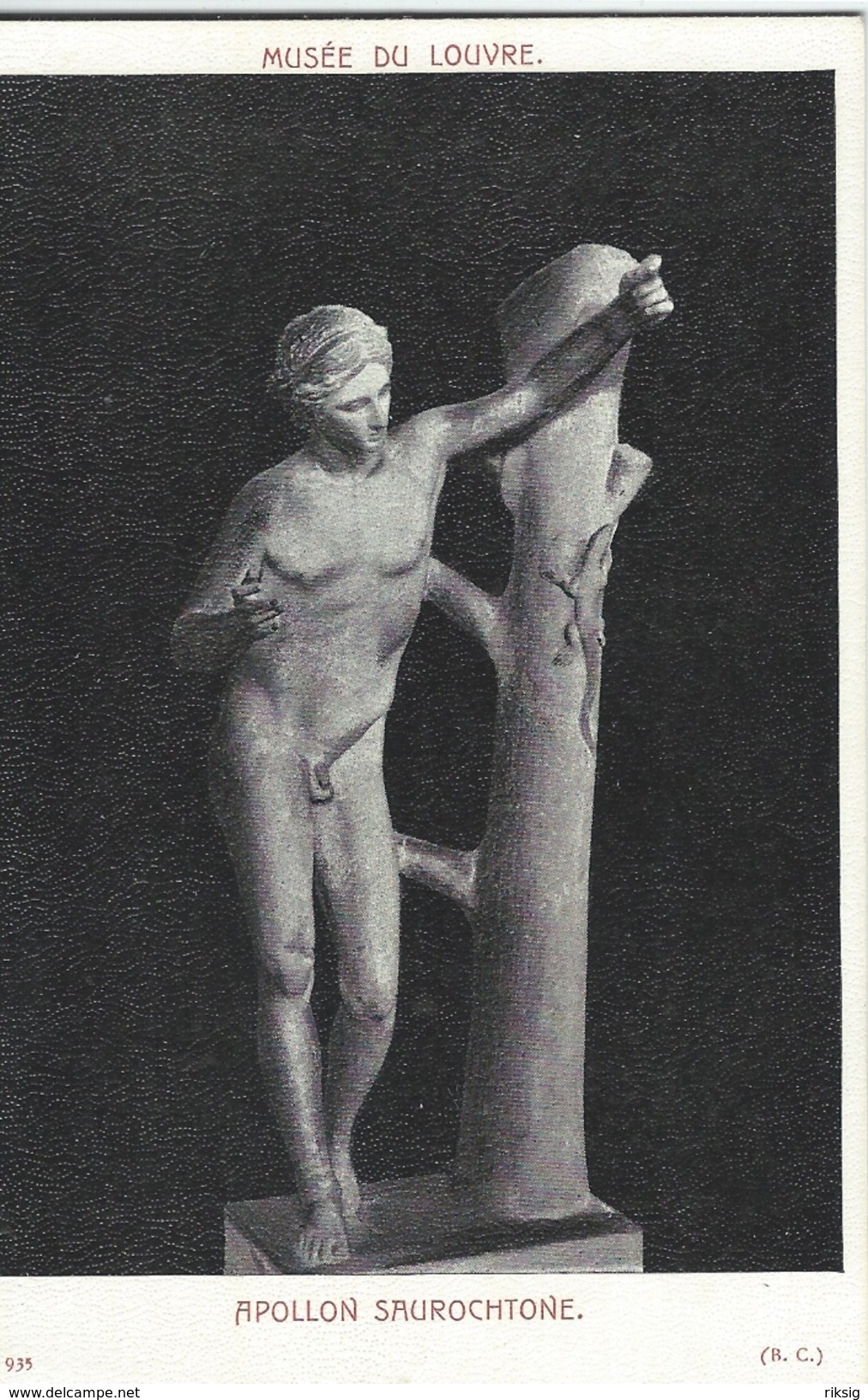 Apollon  Saurochtone.    S-3353 - Sculptures