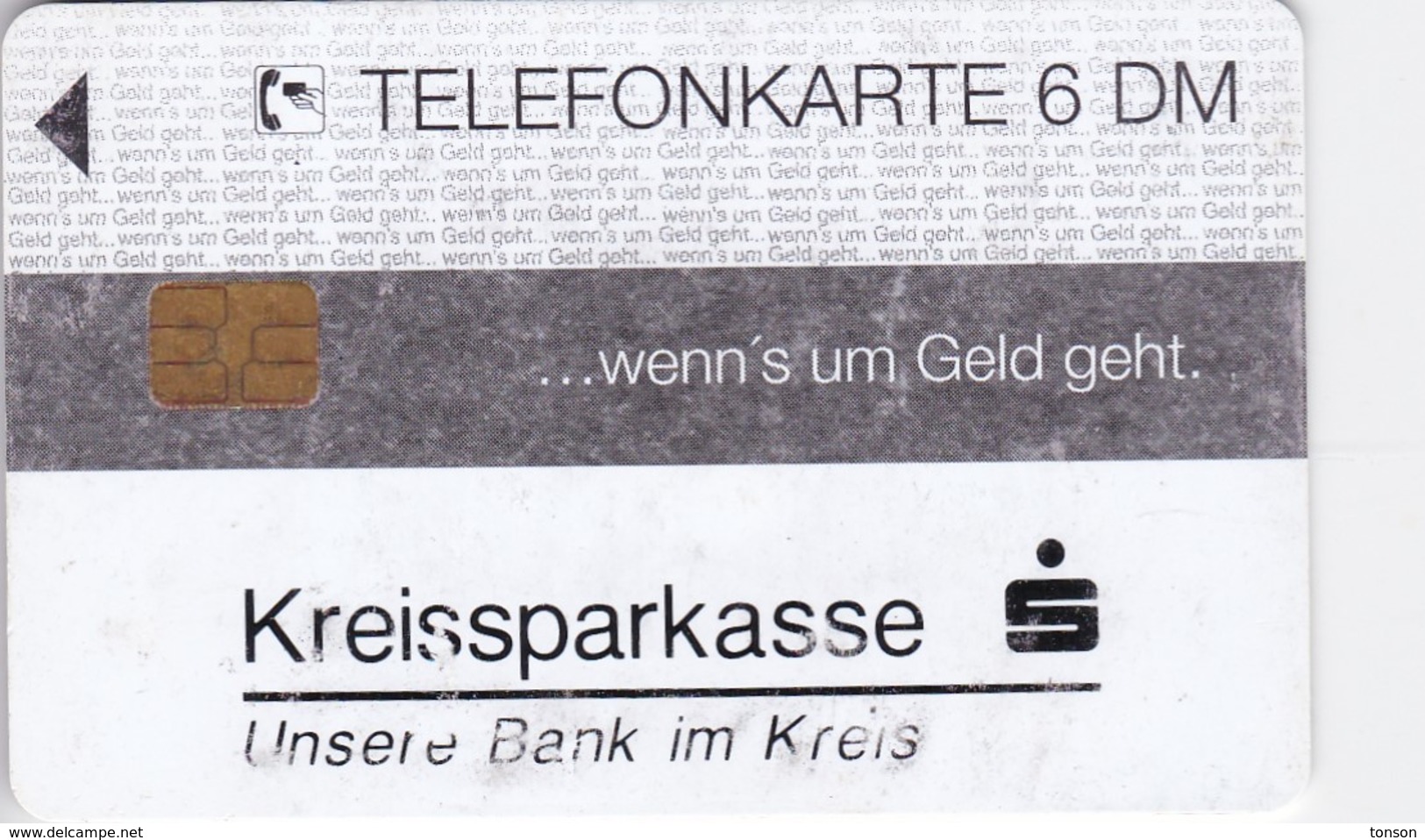 Germany, O 0585-12/93, Card Number 595, Sparkasse - Eine Starke Verbindung (Zudruck-Karte), 2 Scans. - Other & Unclassified