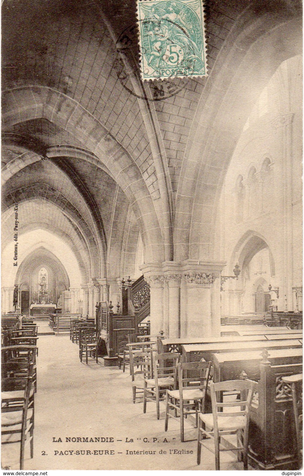 PACY-SUR-EURE  -  Intérieur De L'Eglise - Pacy-sur-Eure