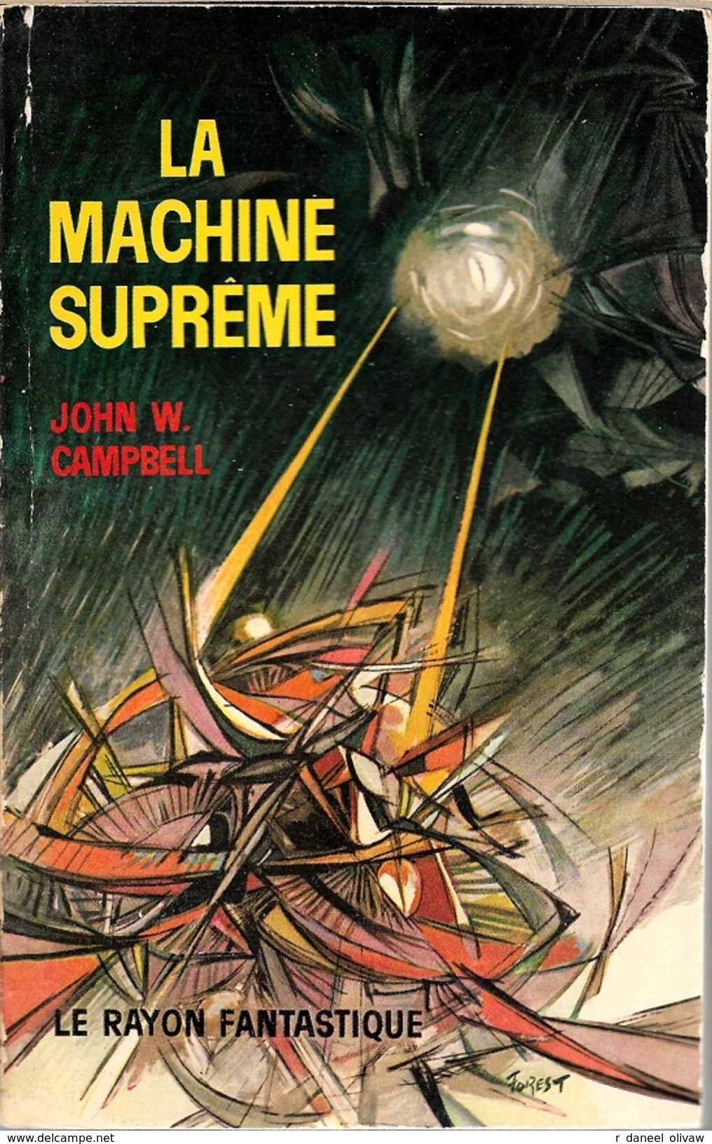 Rayon Fantastique 110 - CAMPBELL Jr, John W. - La Machine Suprême (TBE) - Le Rayon Fantastique