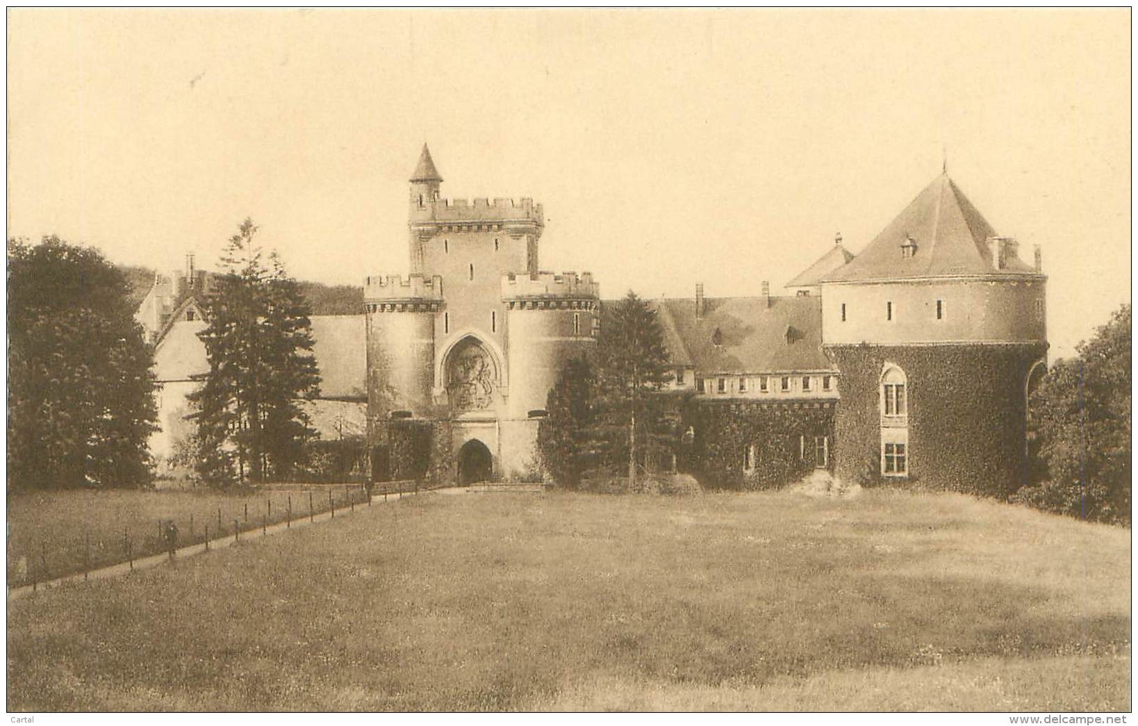 Château De GAESBEEK Lez Bruxelles - Le Château Vu De L'esplanade - Lennik