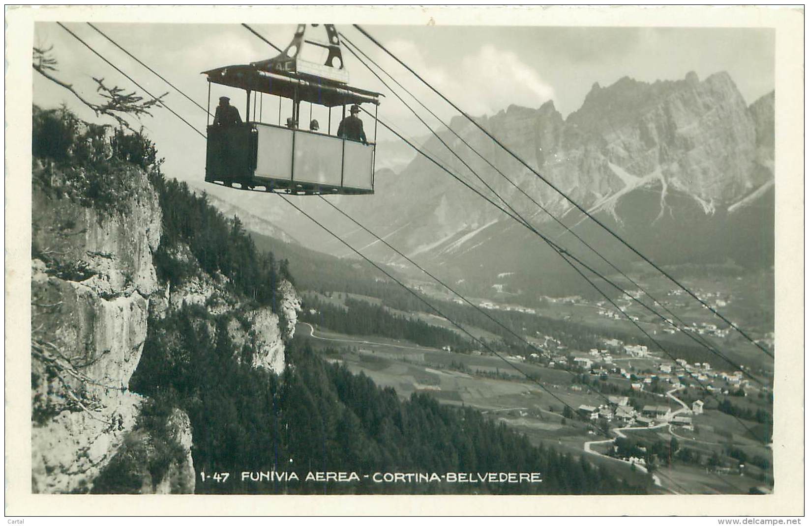 FUNIVIA AEREA - Cortina - Belvedere - Belluno