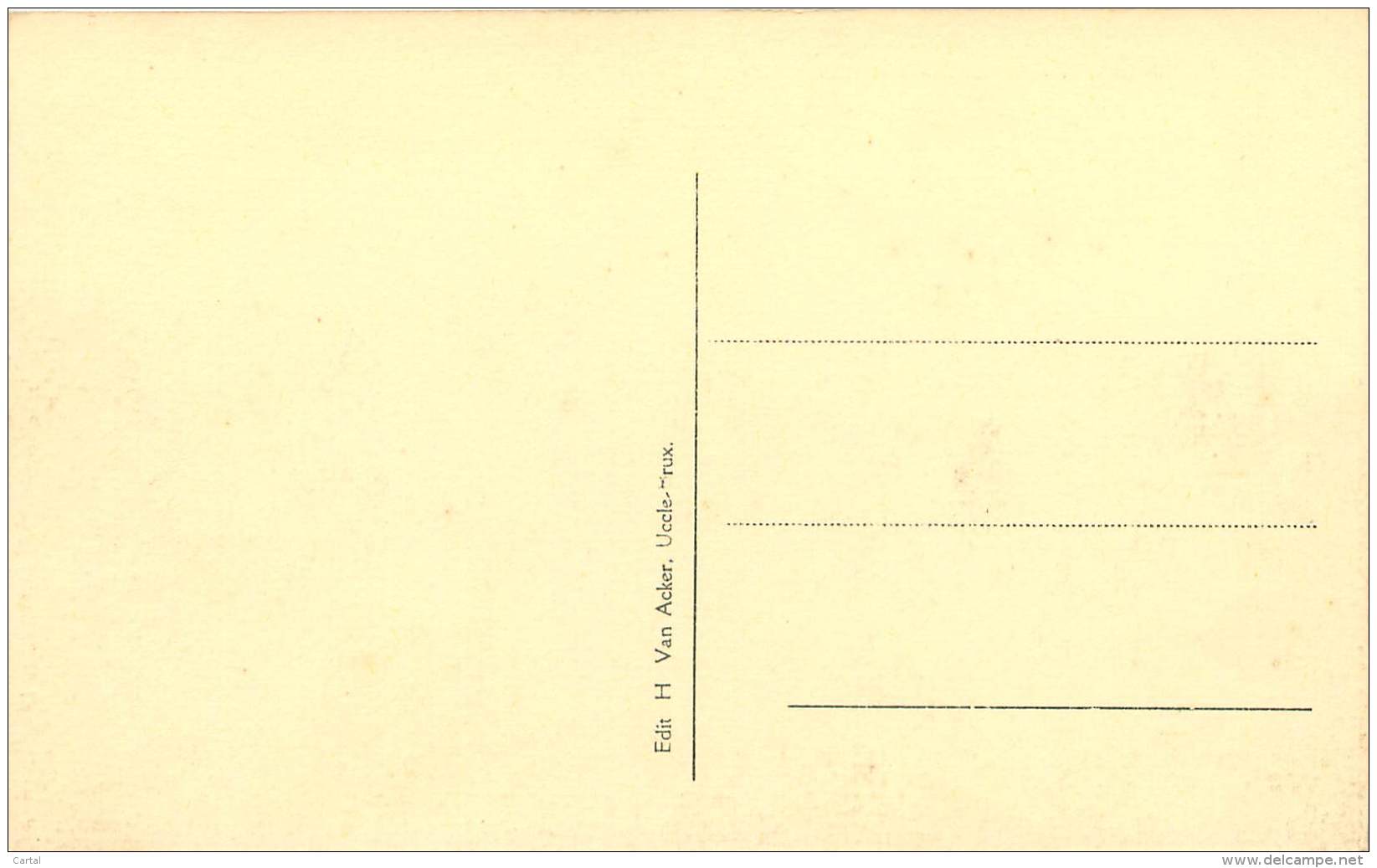 UCCLE - Sanatorium Le Fort Jaco - Uccle - Ukkel