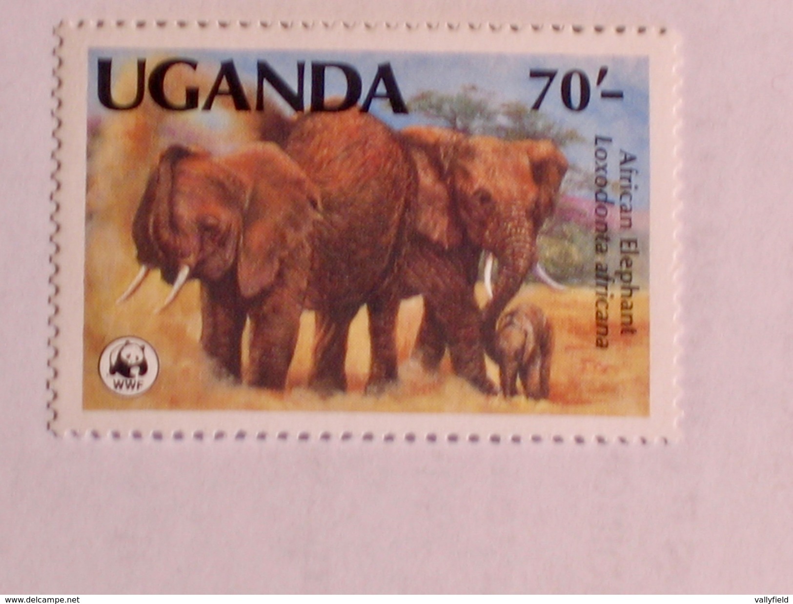 OUGANDA  1983   LOT# 8  ANIMAL  WWF - Ouganda (1962-...)