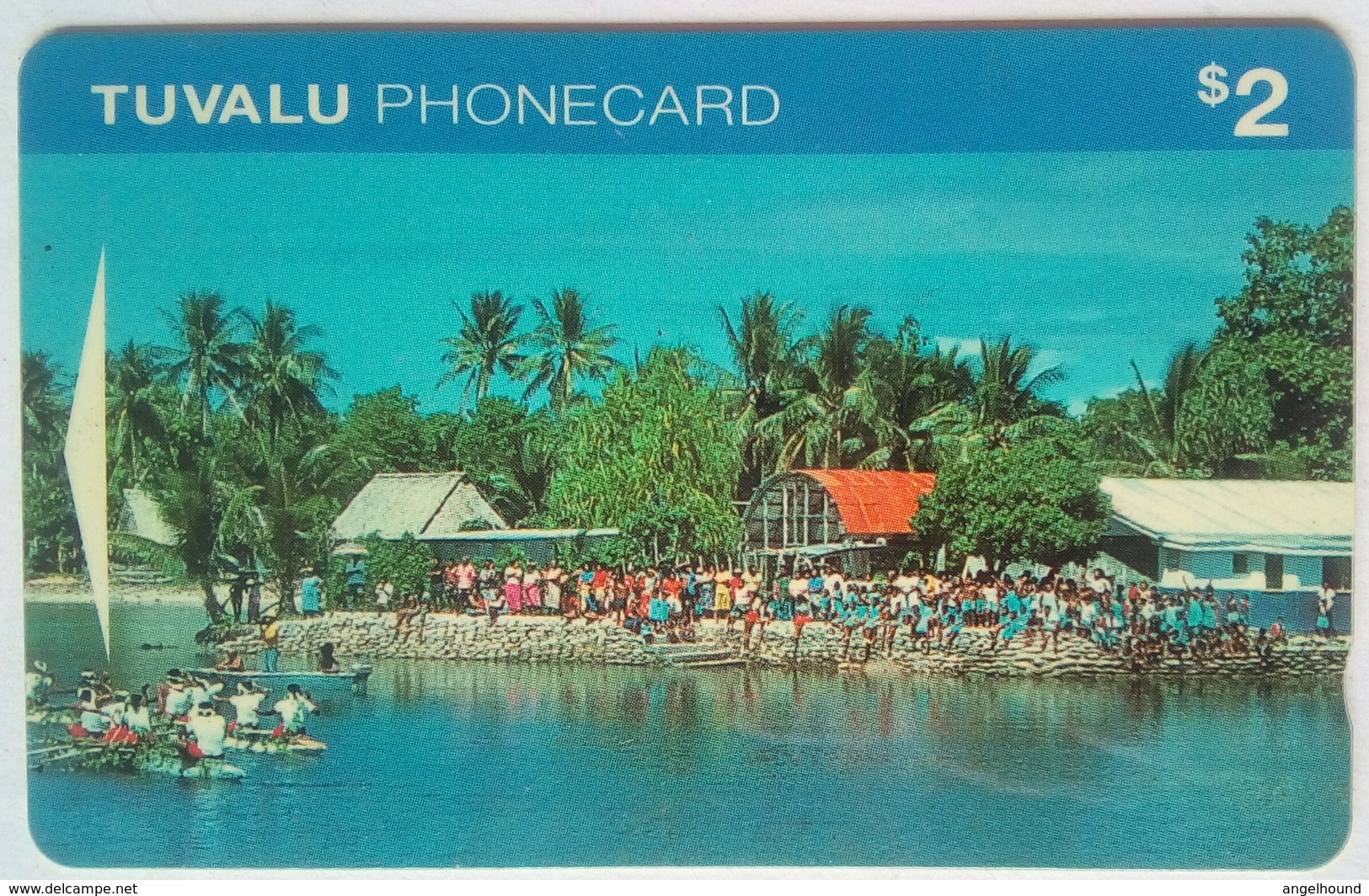 Tuvalu Phonecard $2 0ITIA Mint - Tuvalu