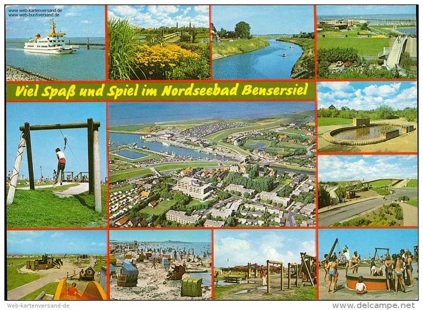 Nordseebad Bensersiel Mehrbildkarte - Sonstige & Ohne Zuordnung