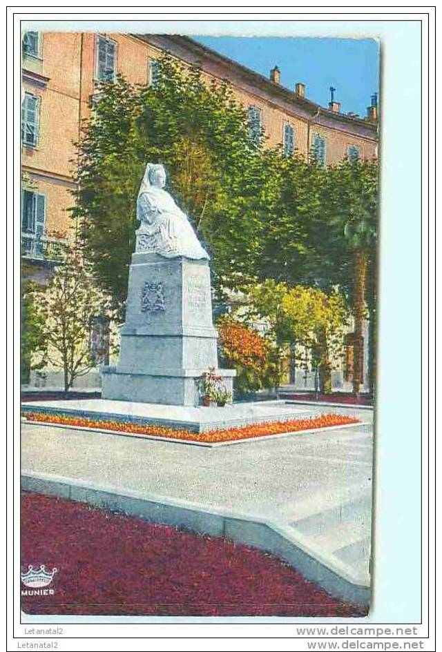 MENTON  Monument De S.M. La Reine Victoria - Menton