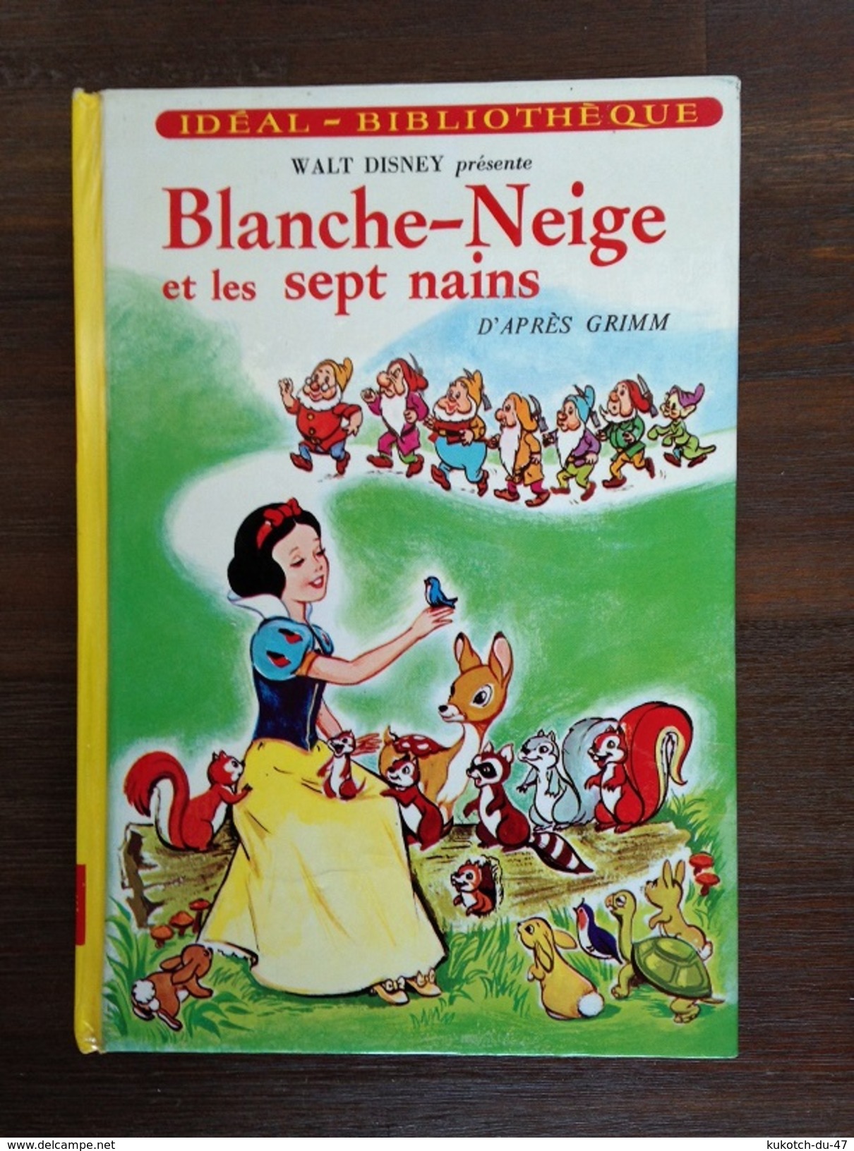 Disney - Blanche-Neige Et Les Sept Nains (1972) - Ideal Bibliotheque