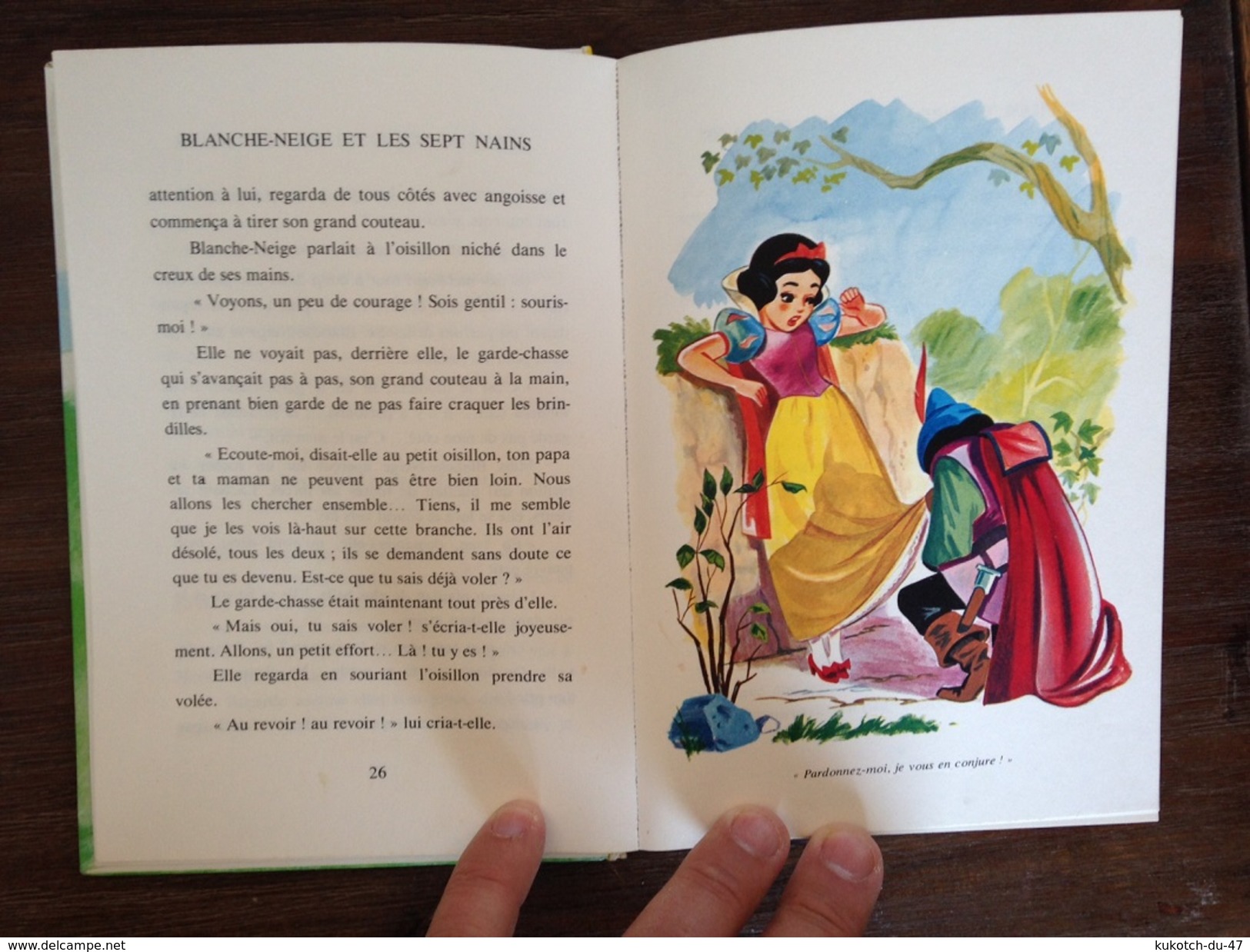 Disney - Blanche-Neige Et Les Sept Nains (1972) - Ideal Bibliotheque