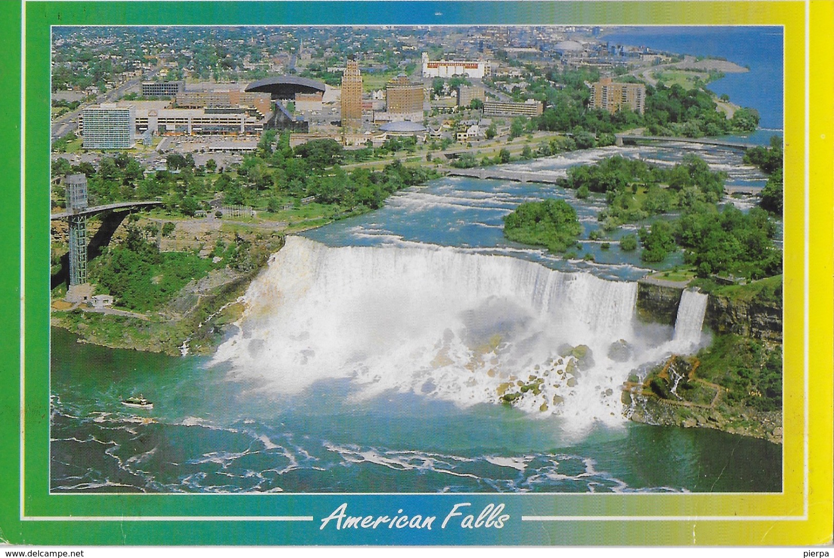 CANADA - NIAGARA FALLS - VIAGGIATA 1996 - Cartes Modernes