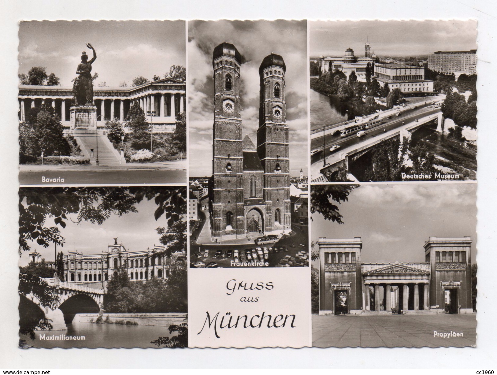 Germania - Monaco Di Baviera - Gruss Aus - Viaggiata Nel 1962 -  (FDC4285) - Muenchen