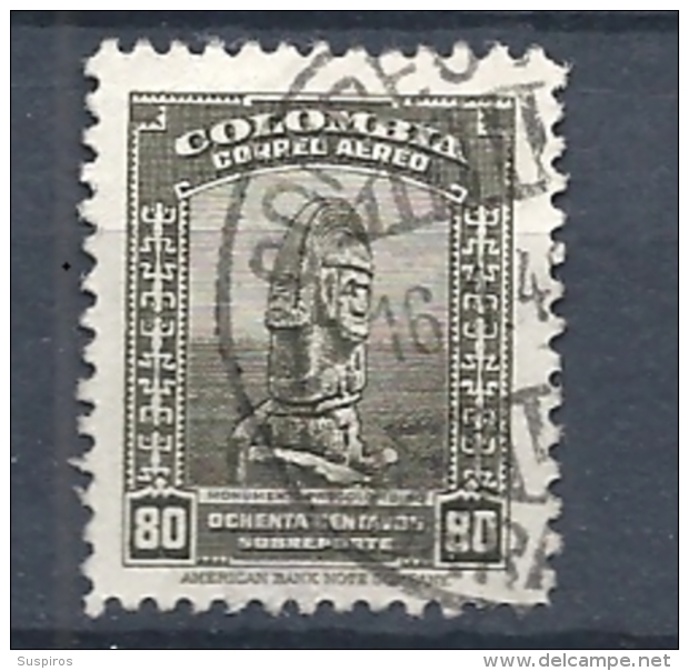 COLOMBIA   1941 Airmail - Local Motives  USED - Colombie