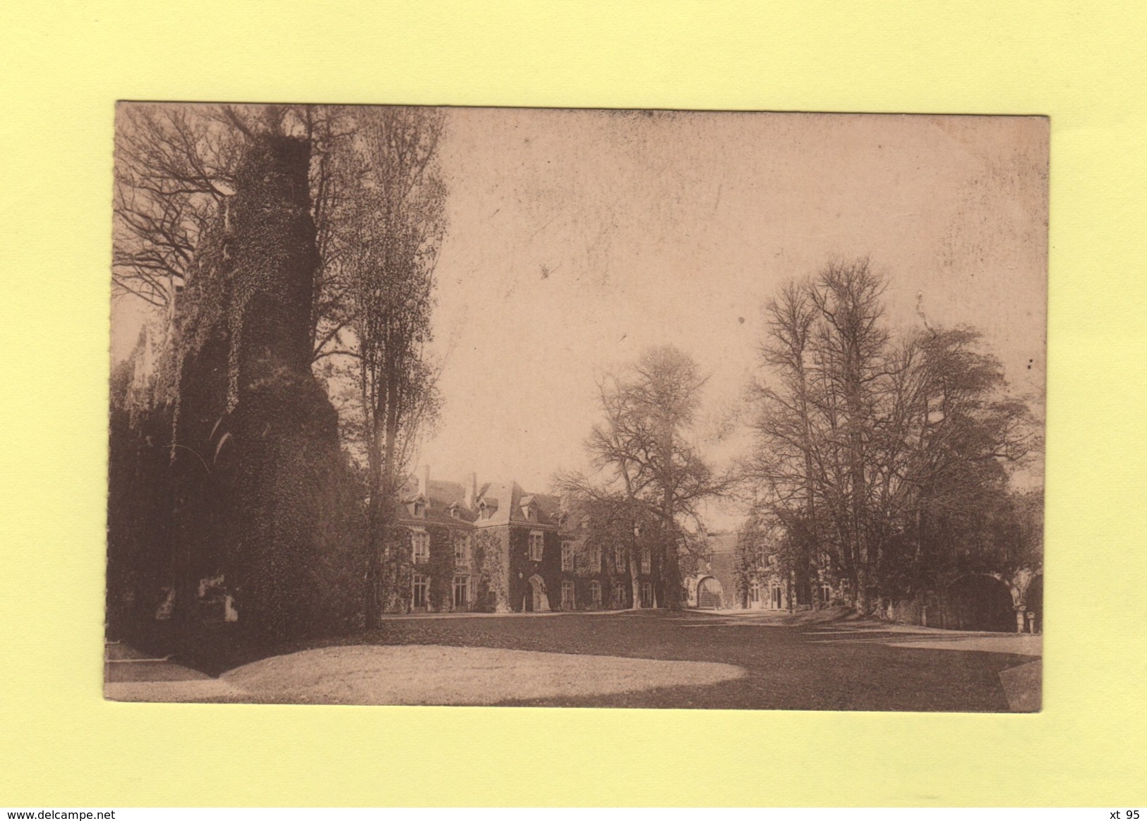 Abbaye Des Vaux De Cernay - Vue Generale Facade Interieure - Vaux De Cernay