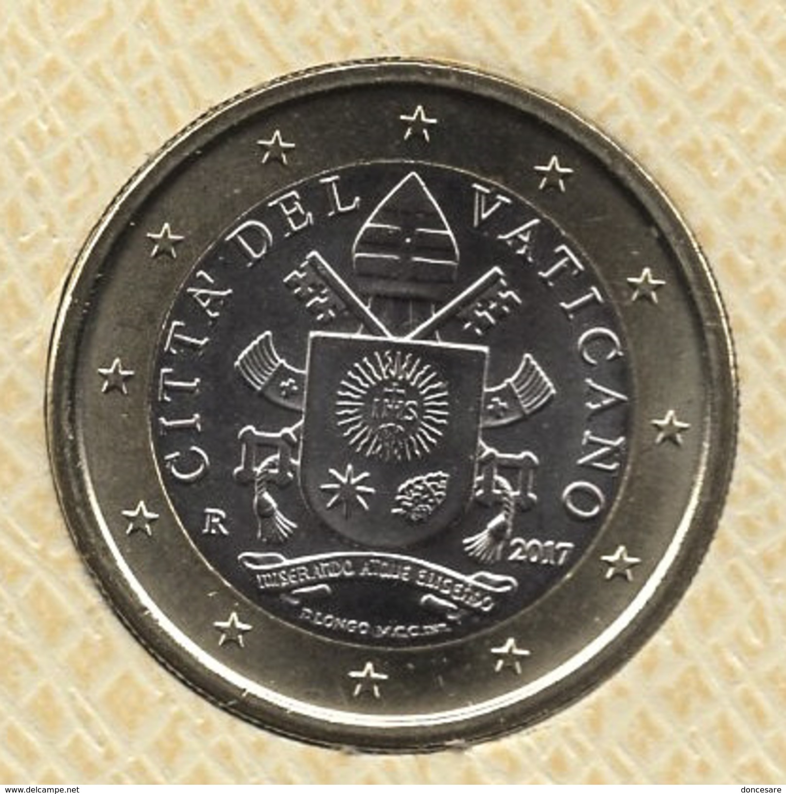 ** 1 EURO 2017 VATICAN PIECE NEUVE ** - Vatican