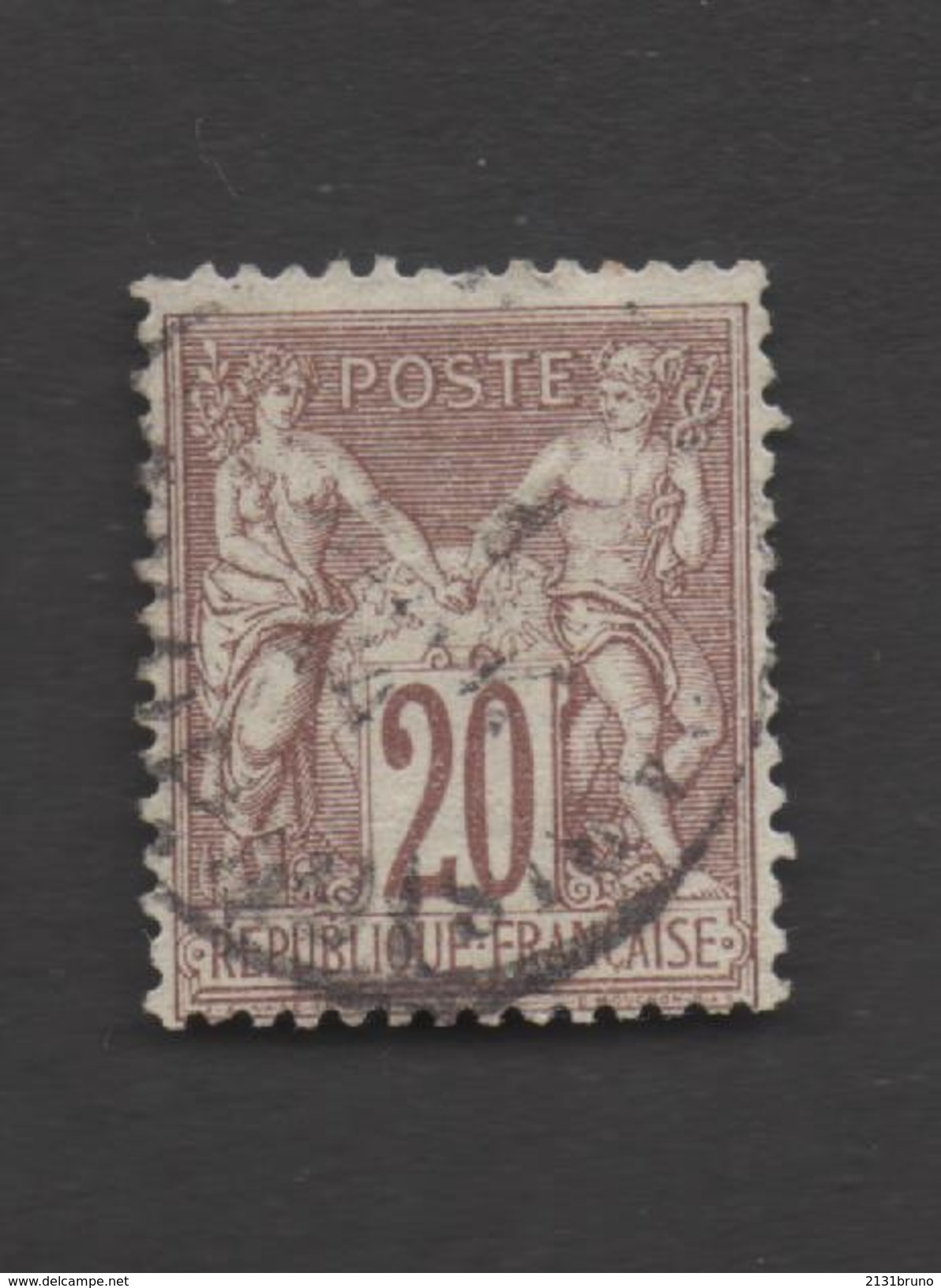 N° 67 Type Sage Paix Et Commerce OBLITÉRATION CAD - 1876-1878 Sage (Type I)