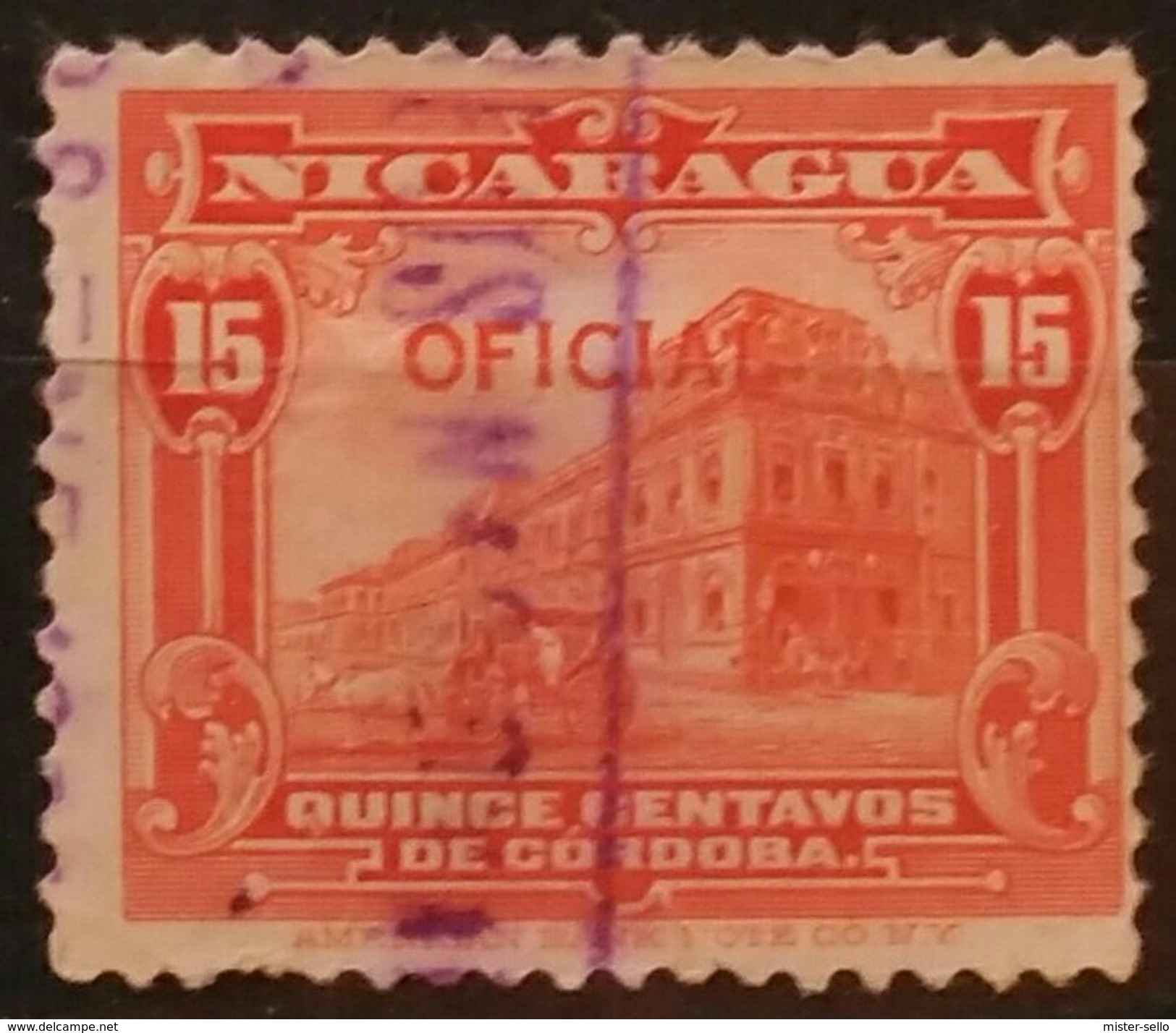 NICARAGUA. OFICIAL. USADO - USED - Nicaragua