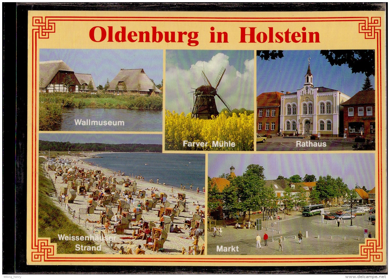 Oldenburg Holst - Mehrbildkarte 4 - Oldenburg (Holstein)