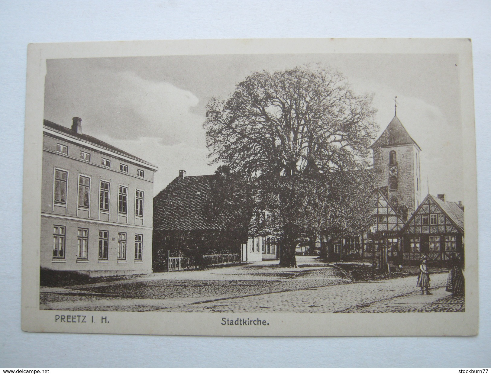 PREETZ , Schöne  Karte Um 1910 - Preetz