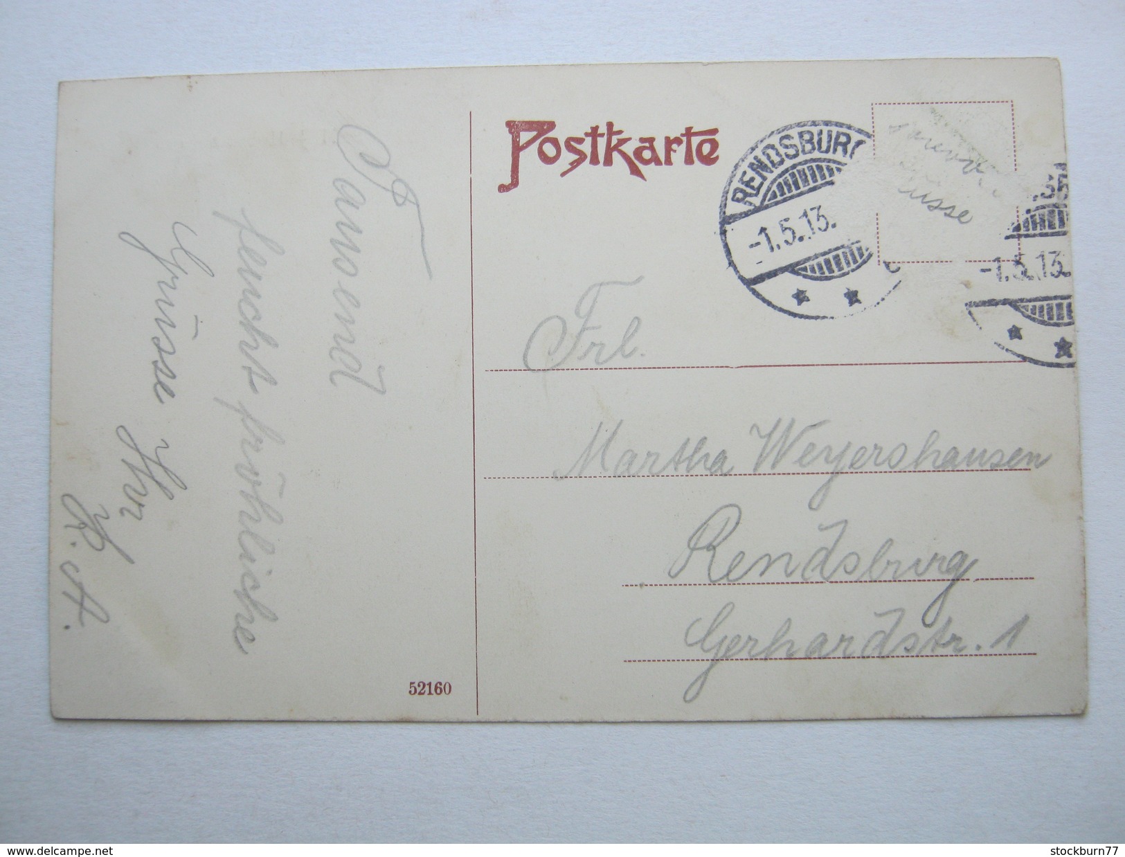 RENDSBURG , Schöne Karte Um 1913 - Rendsburg