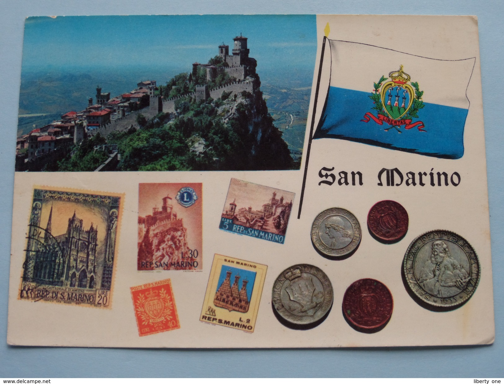 San MARINO ( Coins / Stamps ) Anno 19?? ( Zie/voir Foto Voor Details ) !! - Saint-Marin