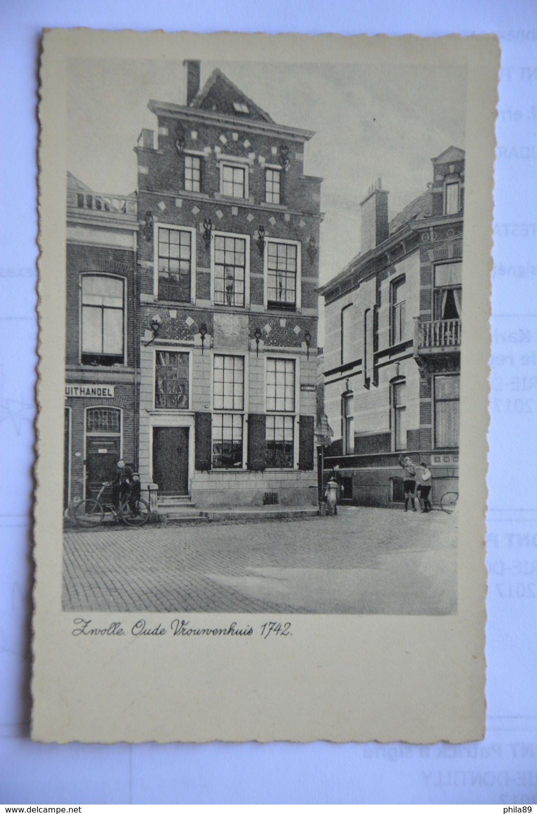 ZWOLLE-oude Vrounvenhuis 1742 - Zwolle