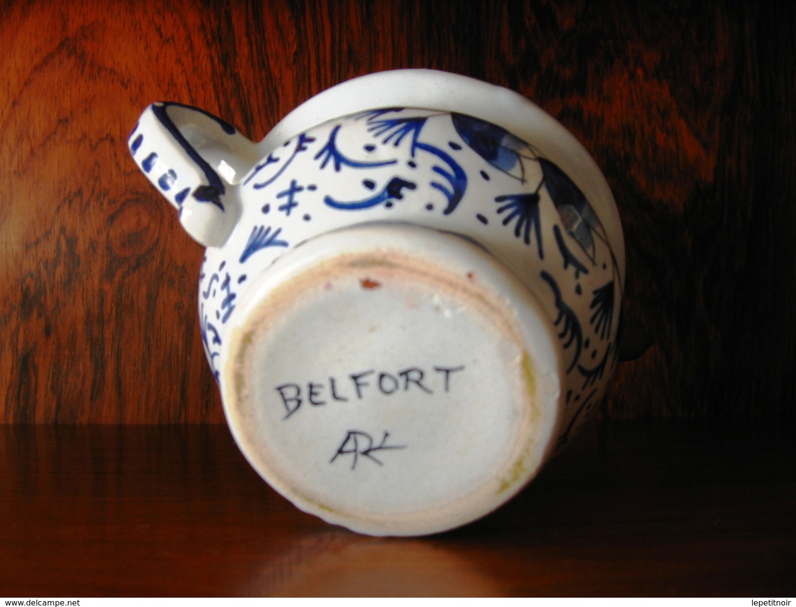 Pot De Moutarde Ancien Type Grey Poupon Belfort - Andere & Zonder Classificatie