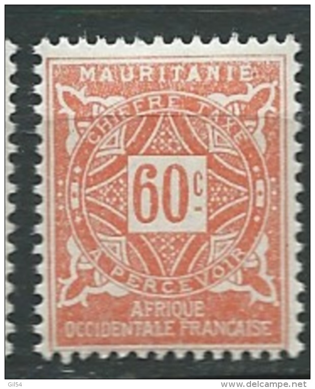 Mauritanie  Taxe   - Yvert N° 23  **  -  Bce 3114 - Neufs