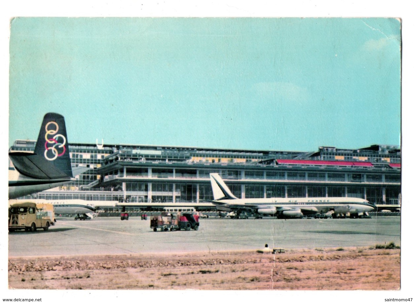 AVION . Aéroport De Paris-Orly . Aire De Stationnement Et L'aérogare - Réf. N°1695 - - 1946-....: Modern Era