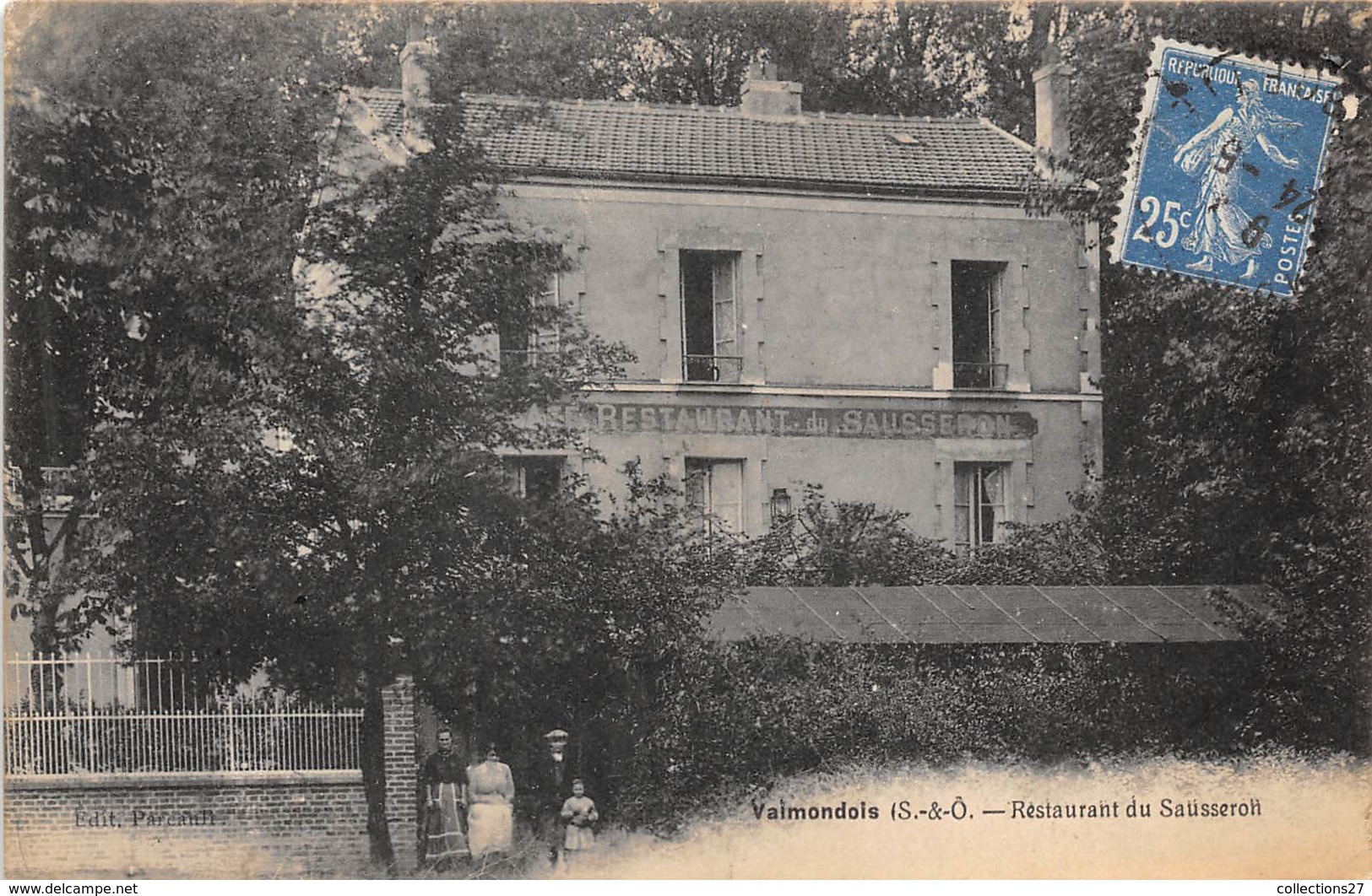 95-VALMONDOIS- RESTAURANT DU SAUSSERON - Valmondois