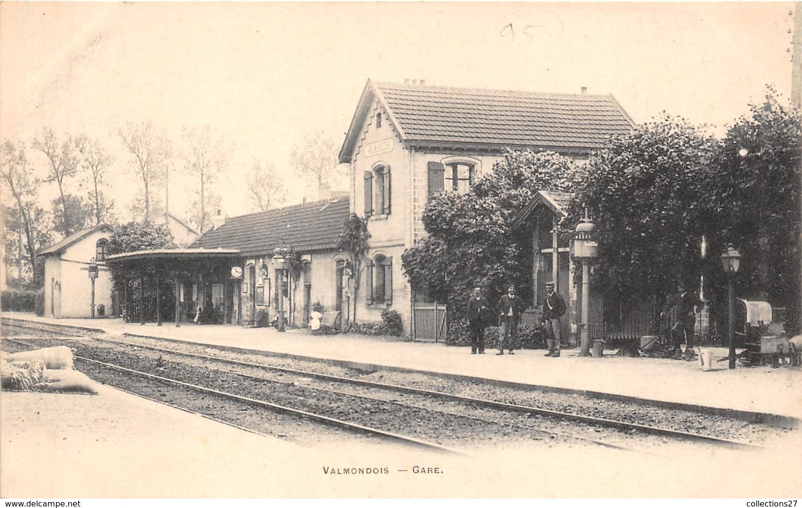 95-VALMONDOIS- GARE - Valmondois