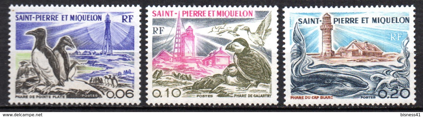 1/ Saint Pierre Et Miquelon SPM  N° 445 à 447 Neuf  XX  MNH  Cote : 14,20 &euro; - Unused Stamps