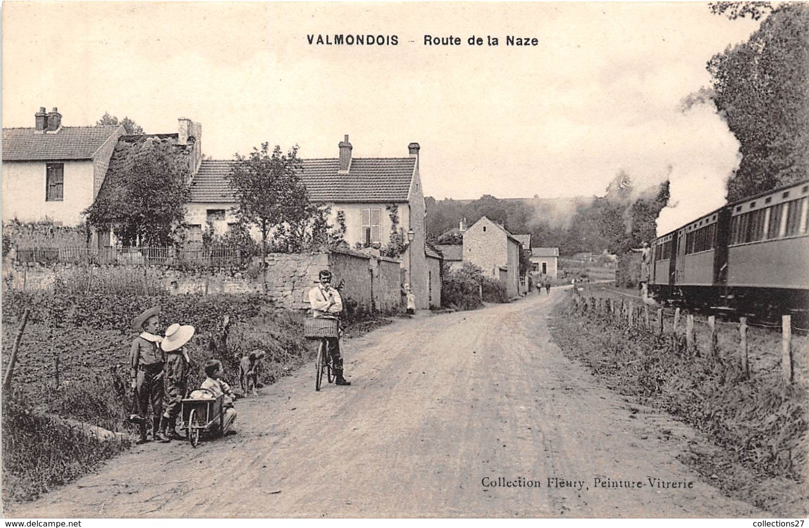 95-VALMONDOIS- ROUTE DE LA NAZE - Valmondois