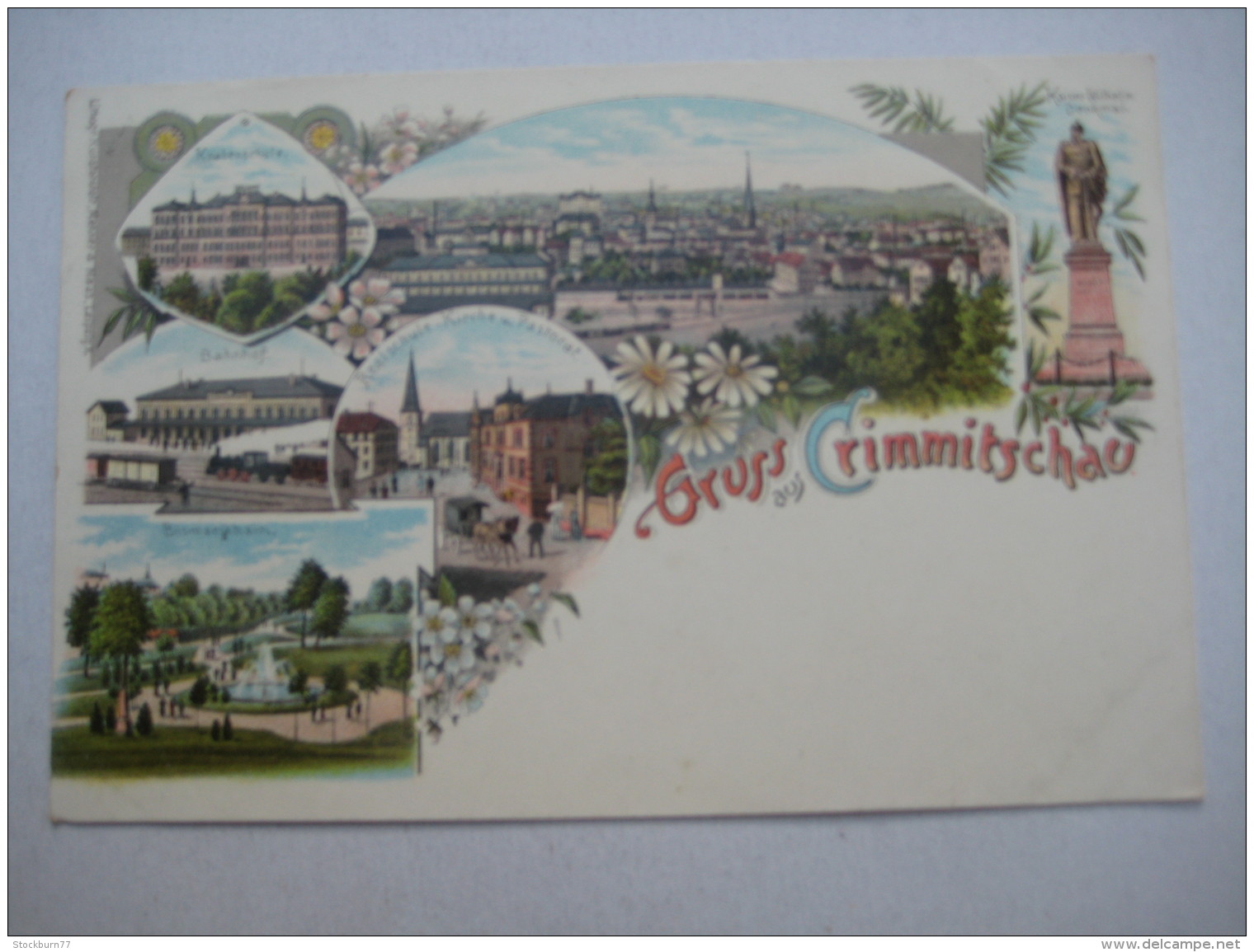 Crimmitschau   , Schöne Karte Um 1900 - Crimmitschau