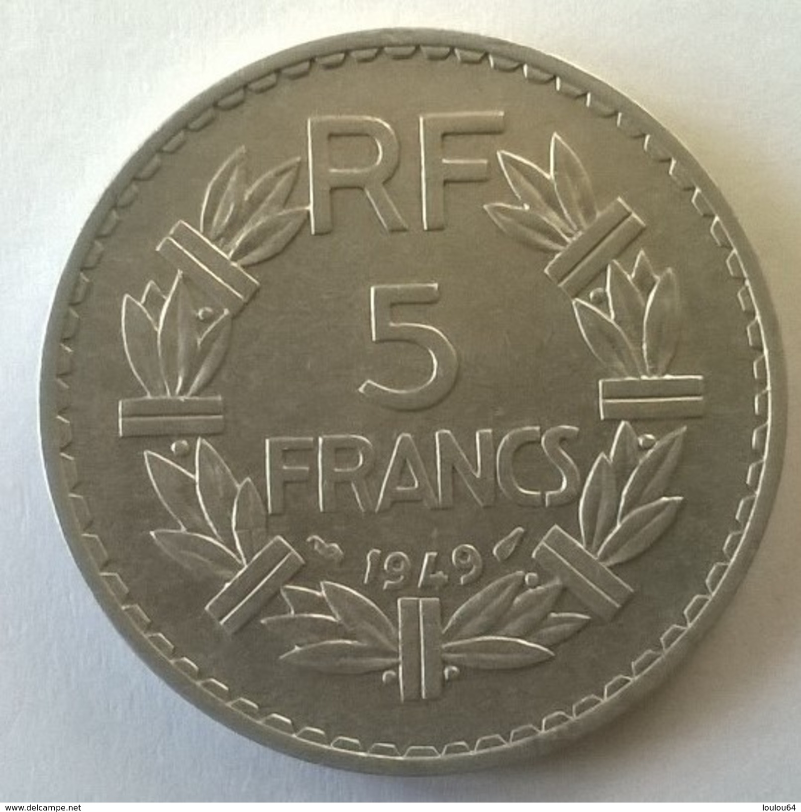 5 Francs LAVRILLIER  1949 - ALU - SUPERBE - - Autres & Non Classés