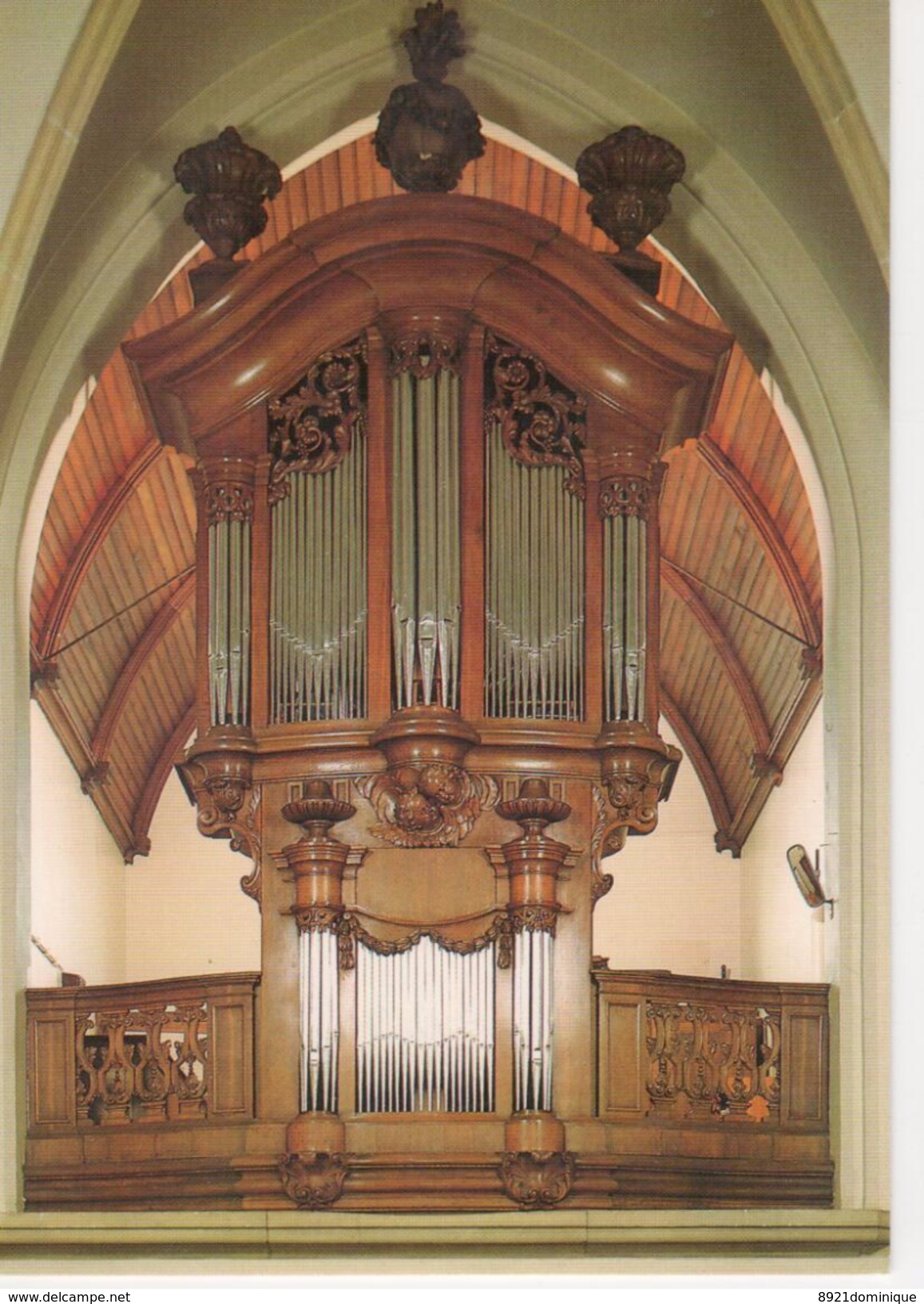 Berlare - Sint-Martinuskerk - Orgel Orgue In Vlaamse Rococostijl Lambert Van Peteghem 1796 - Berlare