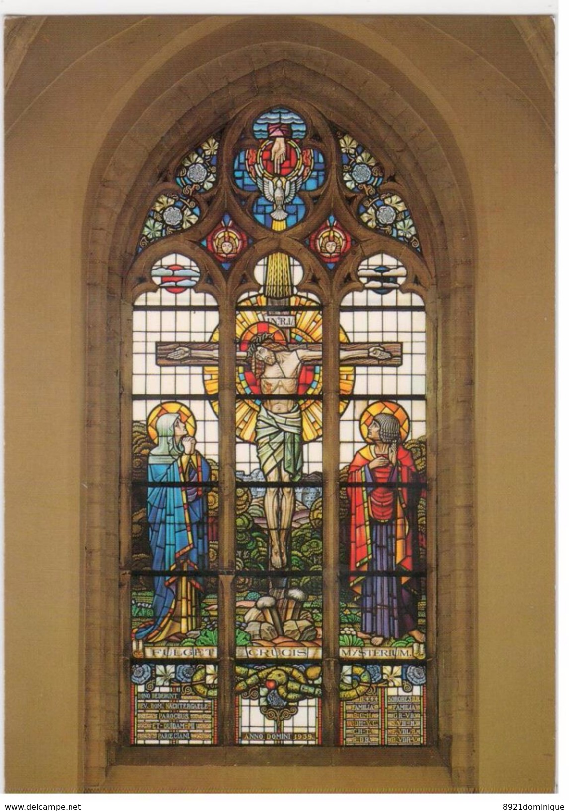 Berlare - Sint-Martinuskerk - Christus Aan Het Kruis  Door Coppejans 1939 - Berlare